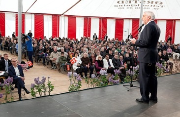 Statsborgerskabsdag, tale ved Folketingets formand