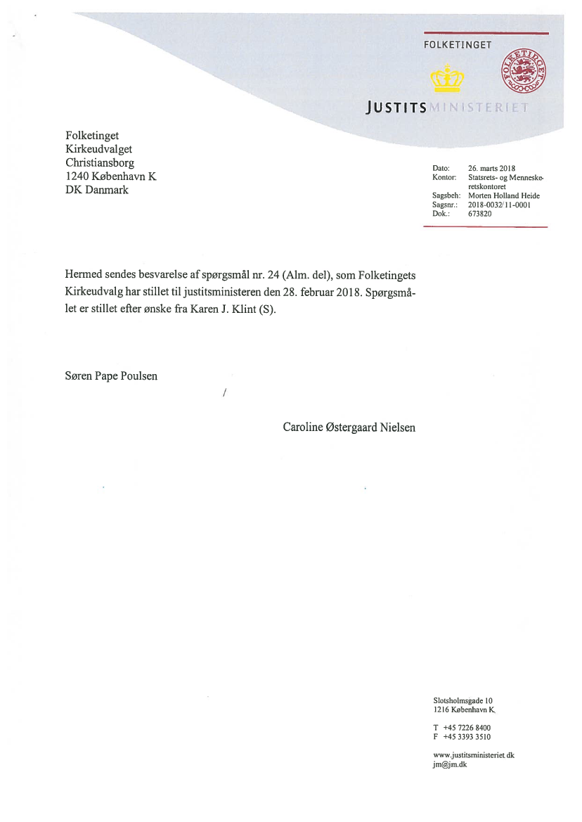 Forberedelse detekterbare Centralisere KIU, Alm.del - 2017-18 - Bilag 35: Kopi af SUU alm. del - bilag 189:  Baggrundsmateriale til lukket samråd den 20. april 2018 om indførelse af et  forbud i Danmark mod drengeomskæring,