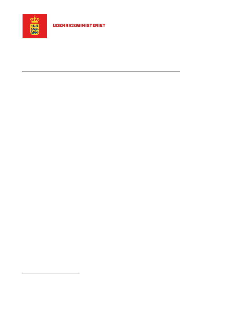 EUU, Alm.del - 2019-20 - Bilag 1023: Notat om afgivelse af ...